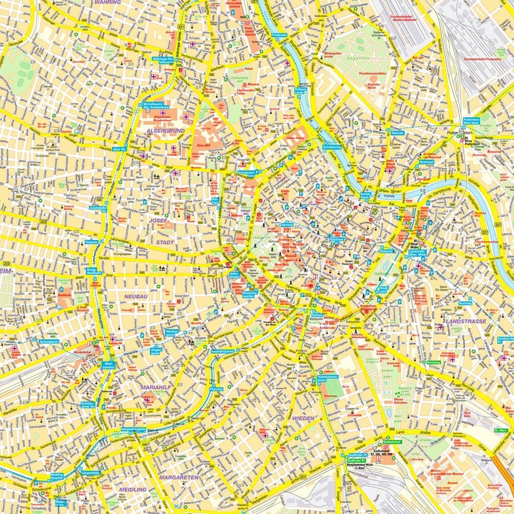 city lari kat jeyografik la nan otrich vyèn
