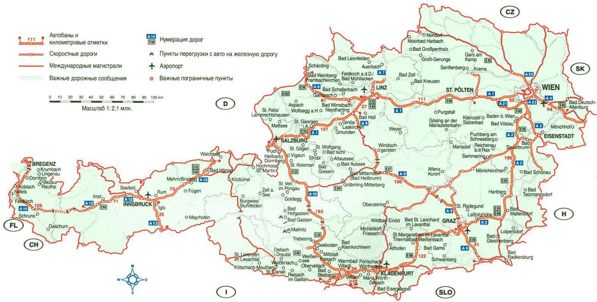 detaye kat jeyografik nan otrich
