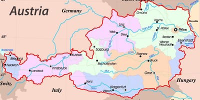 Kat jeyografik nan nan eisenstadt otrich