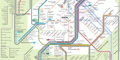 Estasyon tren a nan vyèn, otrich kat jeyografik
